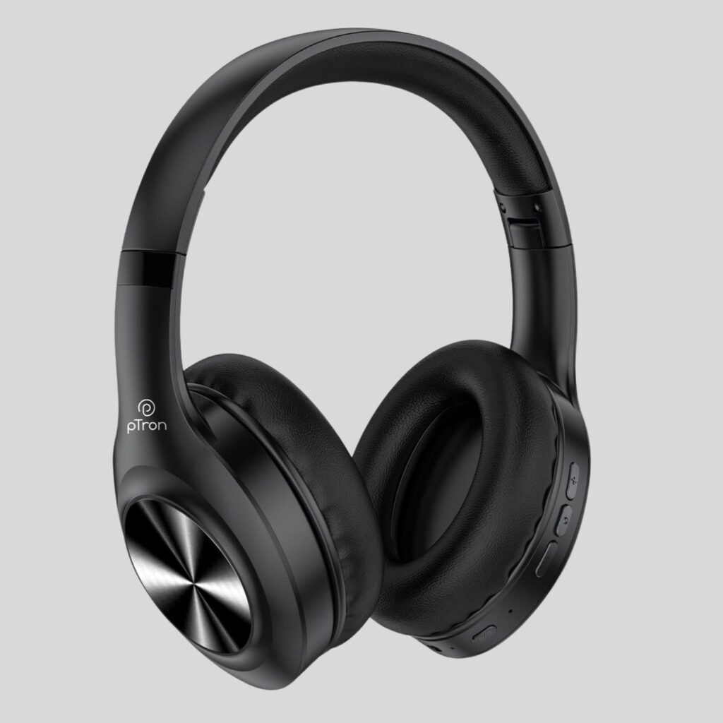 pTron Studio Pro Wireless Over-Ear Bluetooth Headphones