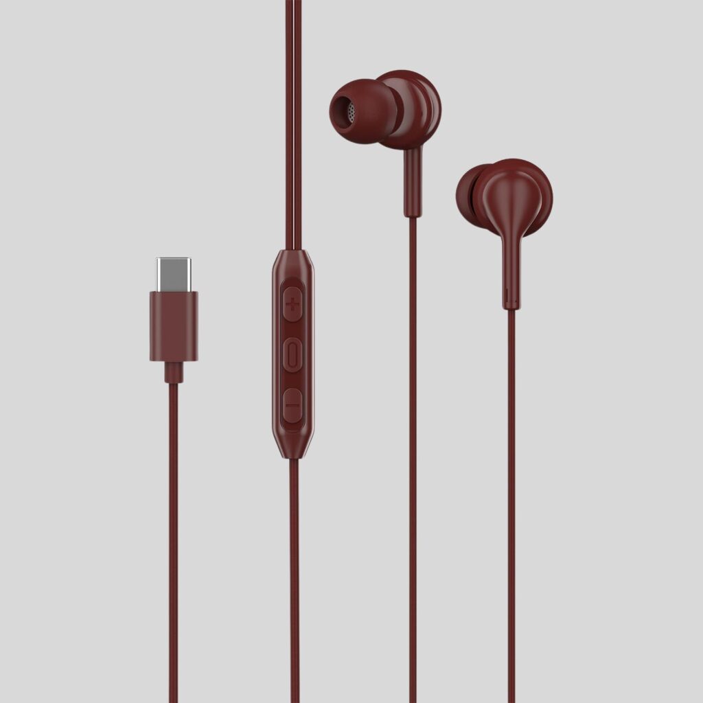 boat bassheads 100 C wired earphones type-c