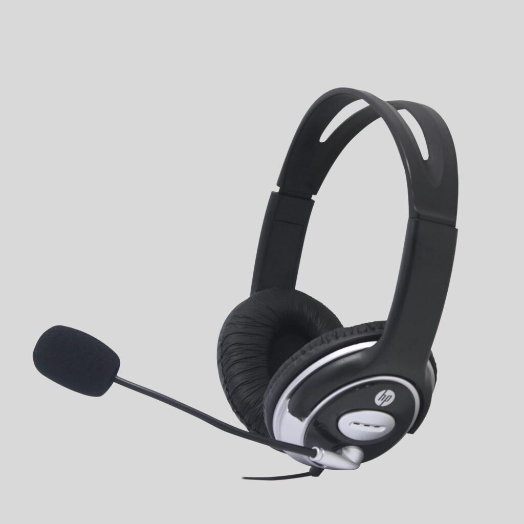 HP B4B09PA Headphone with Microphone 