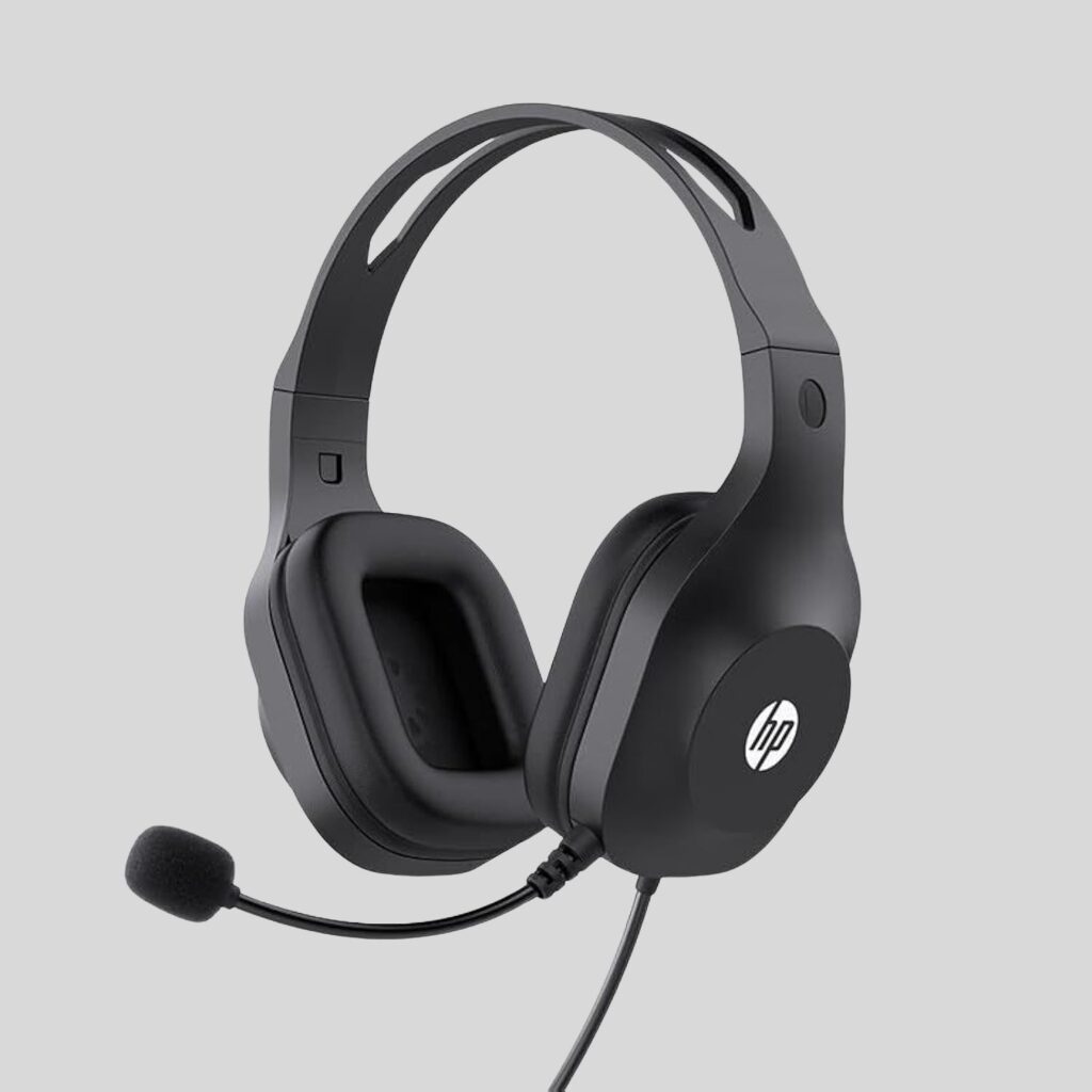 HP headphone with microphone