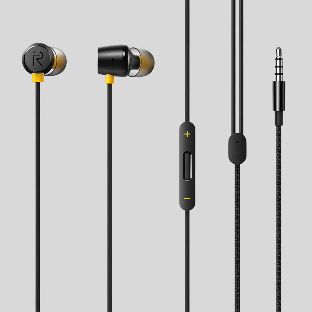 realme buds 2 wired in ear earphones with mic