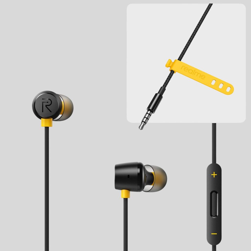 realme buds 2 wired in ear earphones with mic