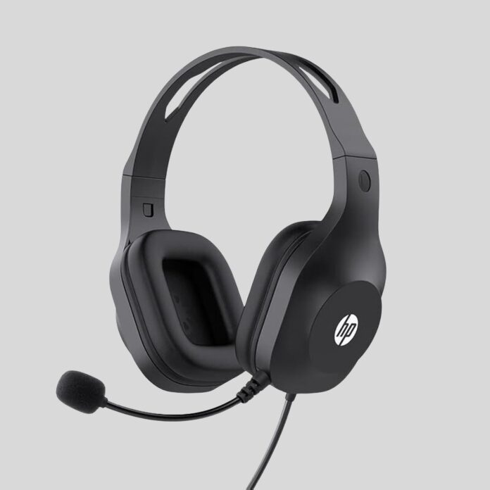HP headphone with microphone