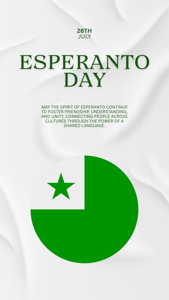 Esperanto Day 2026