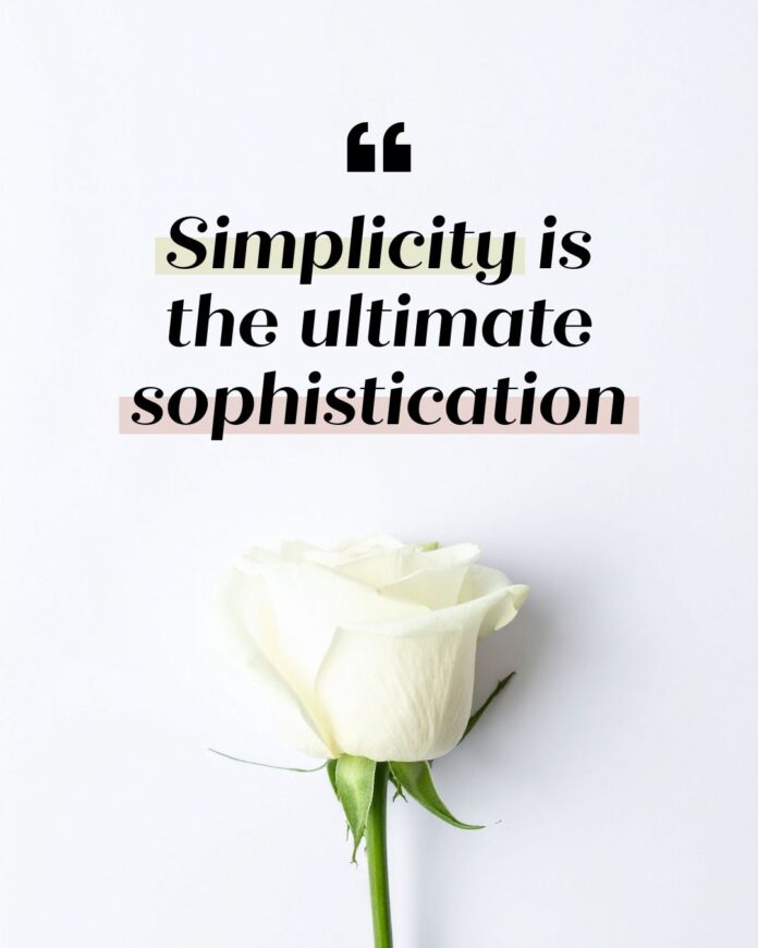 National Simplicity Day 2026