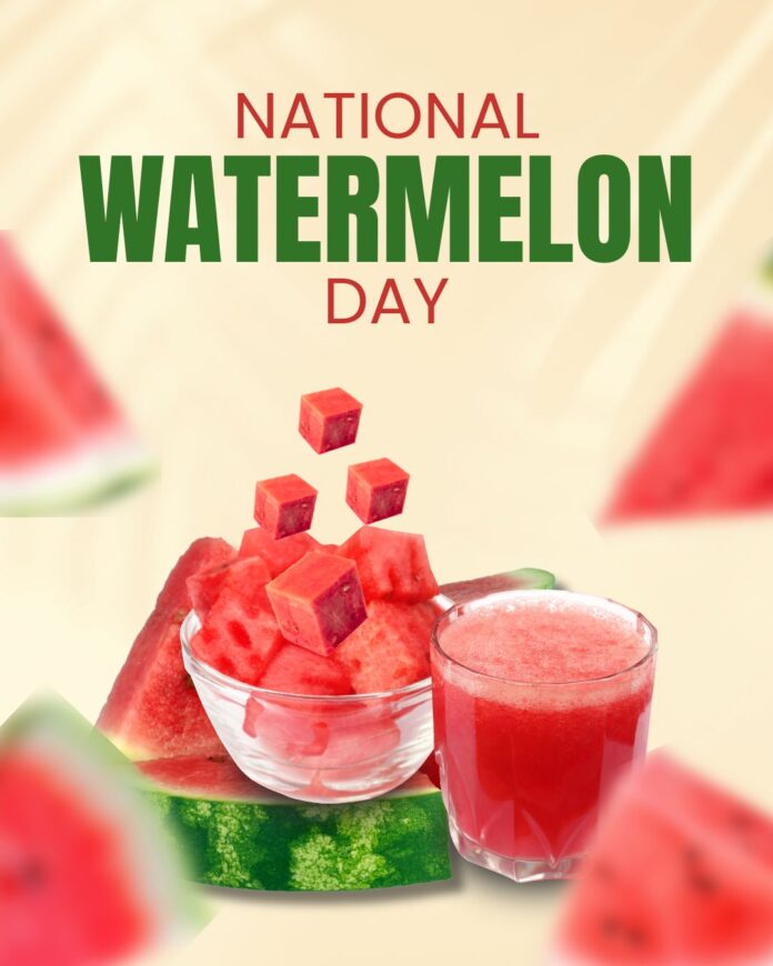 National Watermelon Day 2026