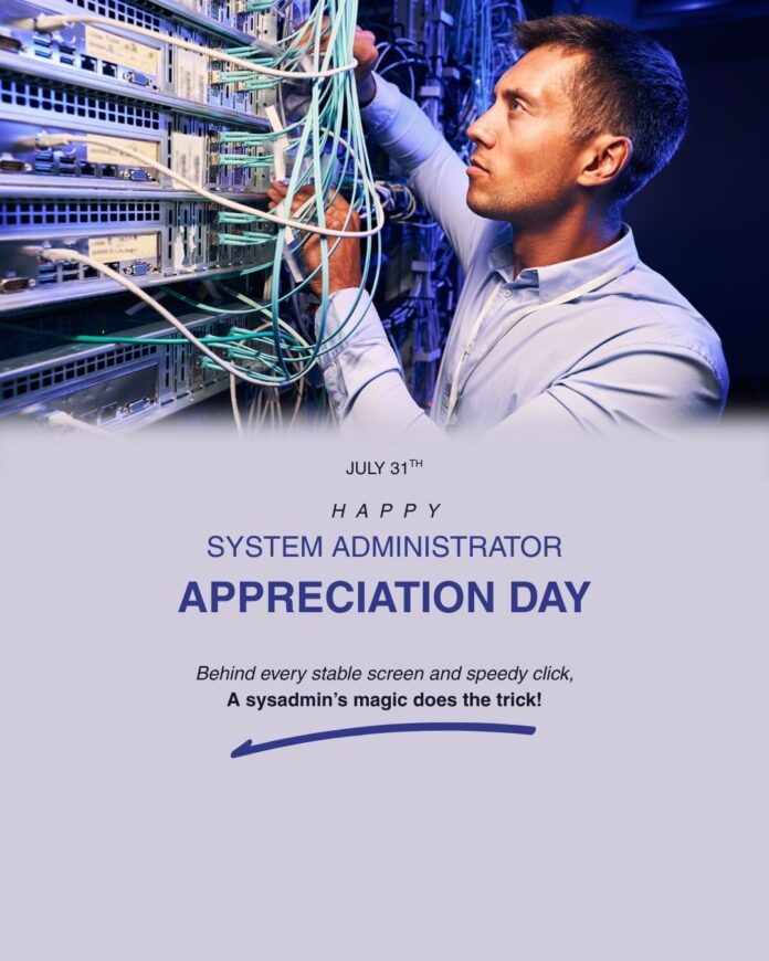 System Administrator Appreciation Day 2026
