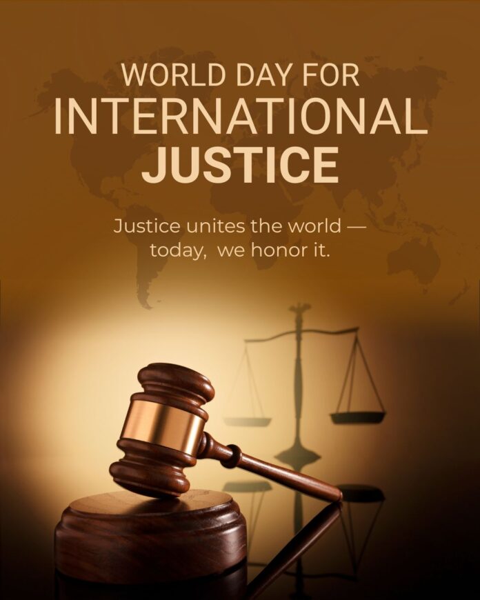World Day for International Justice 2026