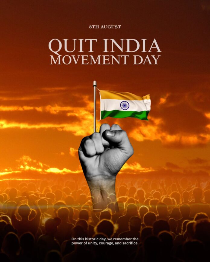 Quit India Movement Day 2026